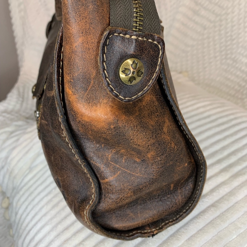Patricia Nash Distressed Ergo Satchel - Picture 10 of 14